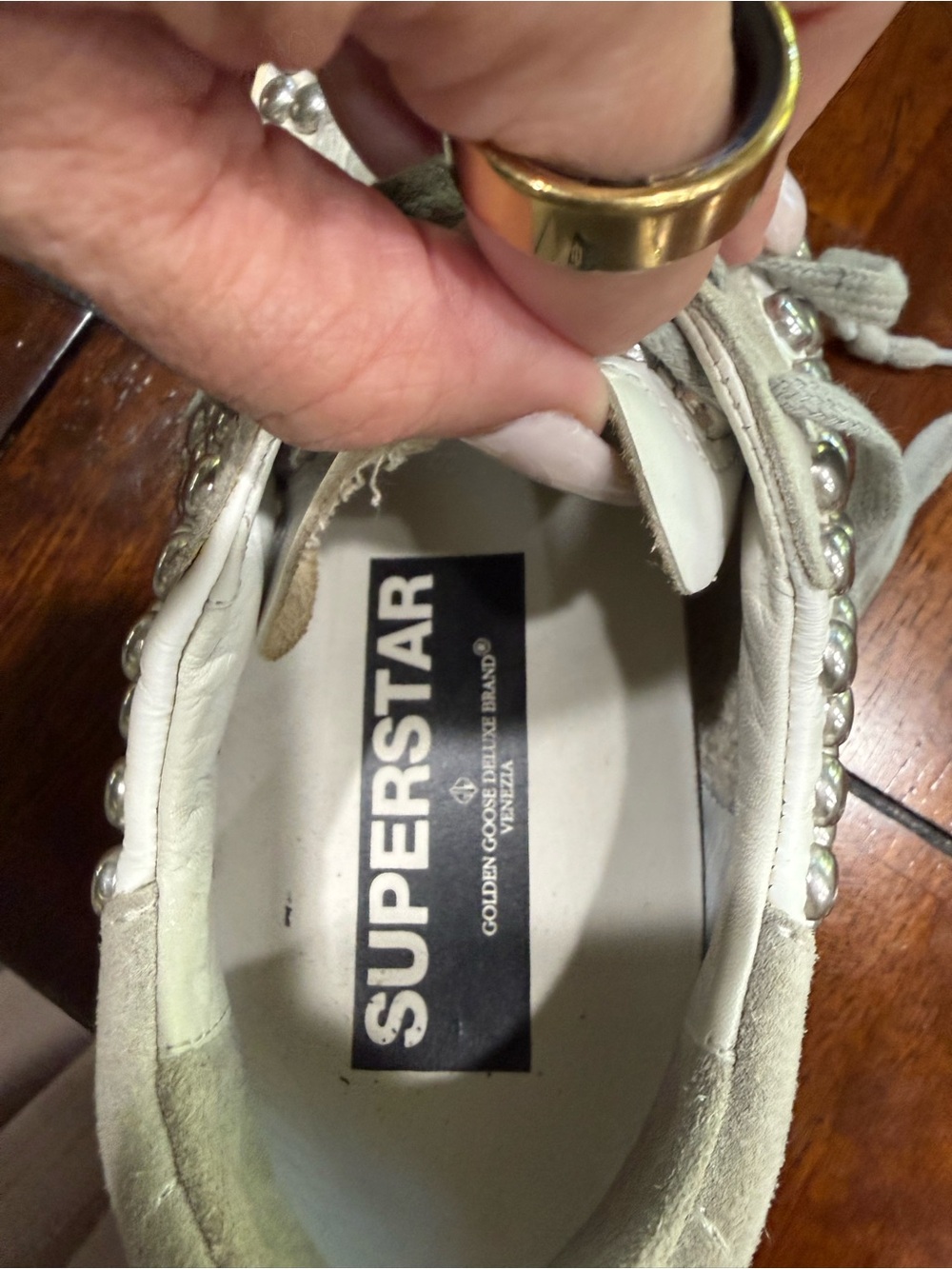 Golden Goose Studded super star 40 - Picture 4 of 6